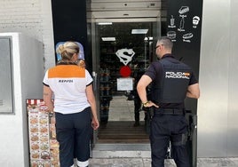 Gasolinera de Motril afectada por los hurtos.