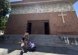 Imagen de la parroquia del Santo Ángel Custodio.