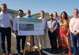 Presentación de las obras entre La Guardia y la capital.