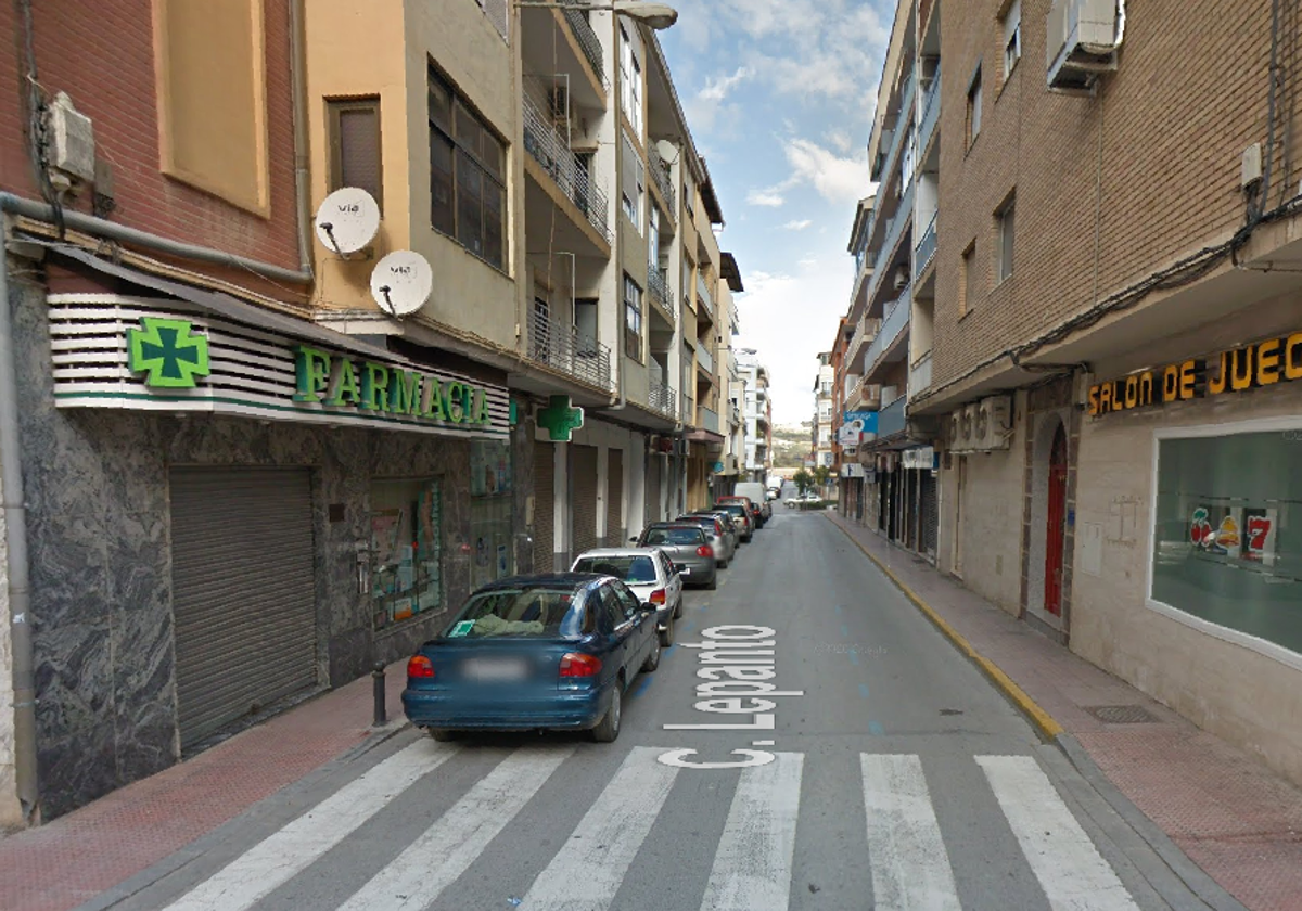 Calle de Lepanto de Guadix