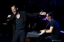 Marc Anthony en el concierto ofrecido en el ciclo Starlite de Marbella.