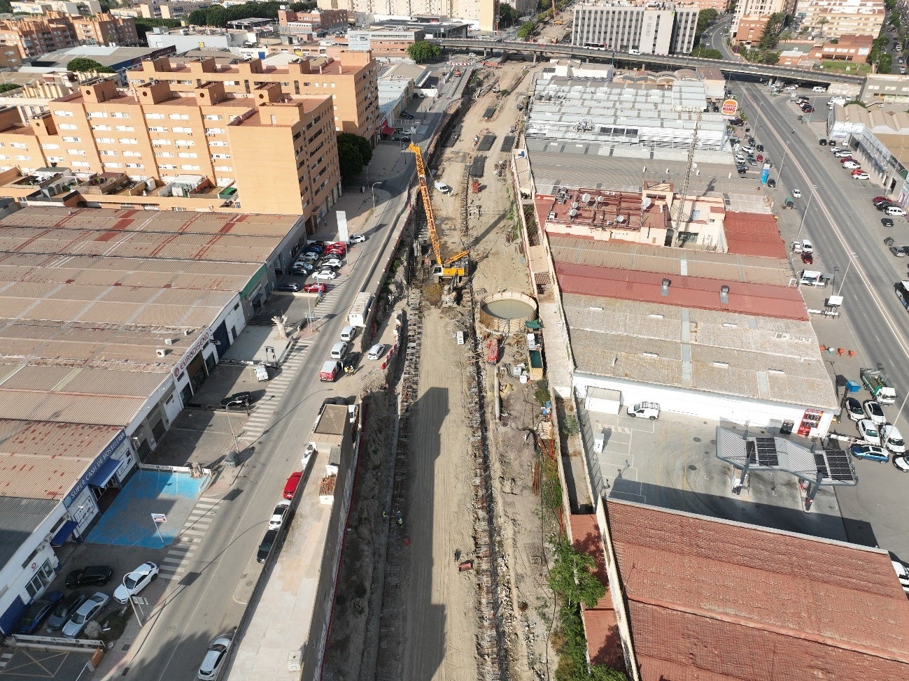 Así van las obras del AVE en Almería