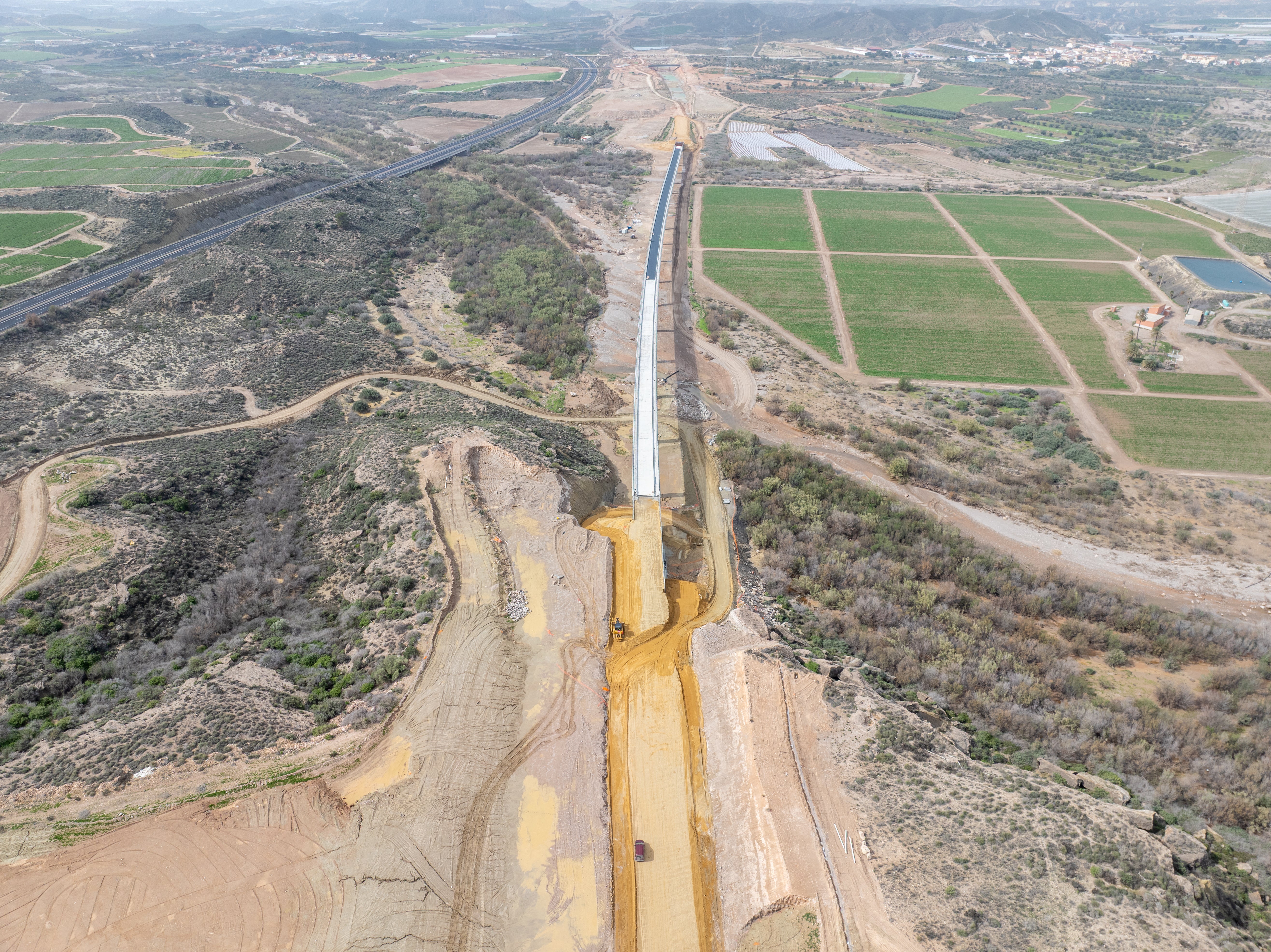 Así van las obras del AVE en Almería