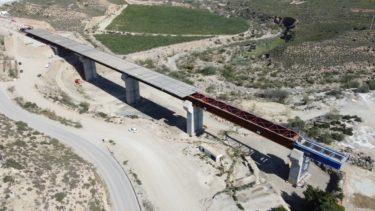 Así van las obras del AVE en Almería