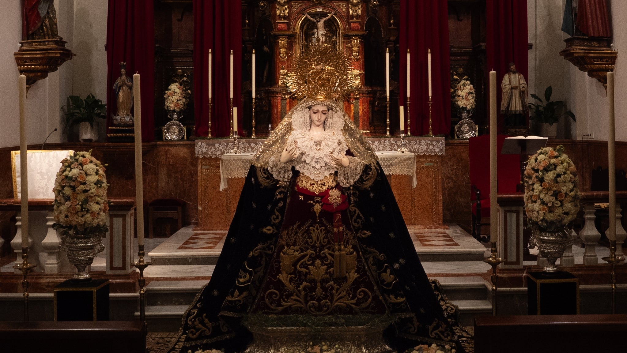Nuestra Señora del Amor y el Trabajo tras su restauración