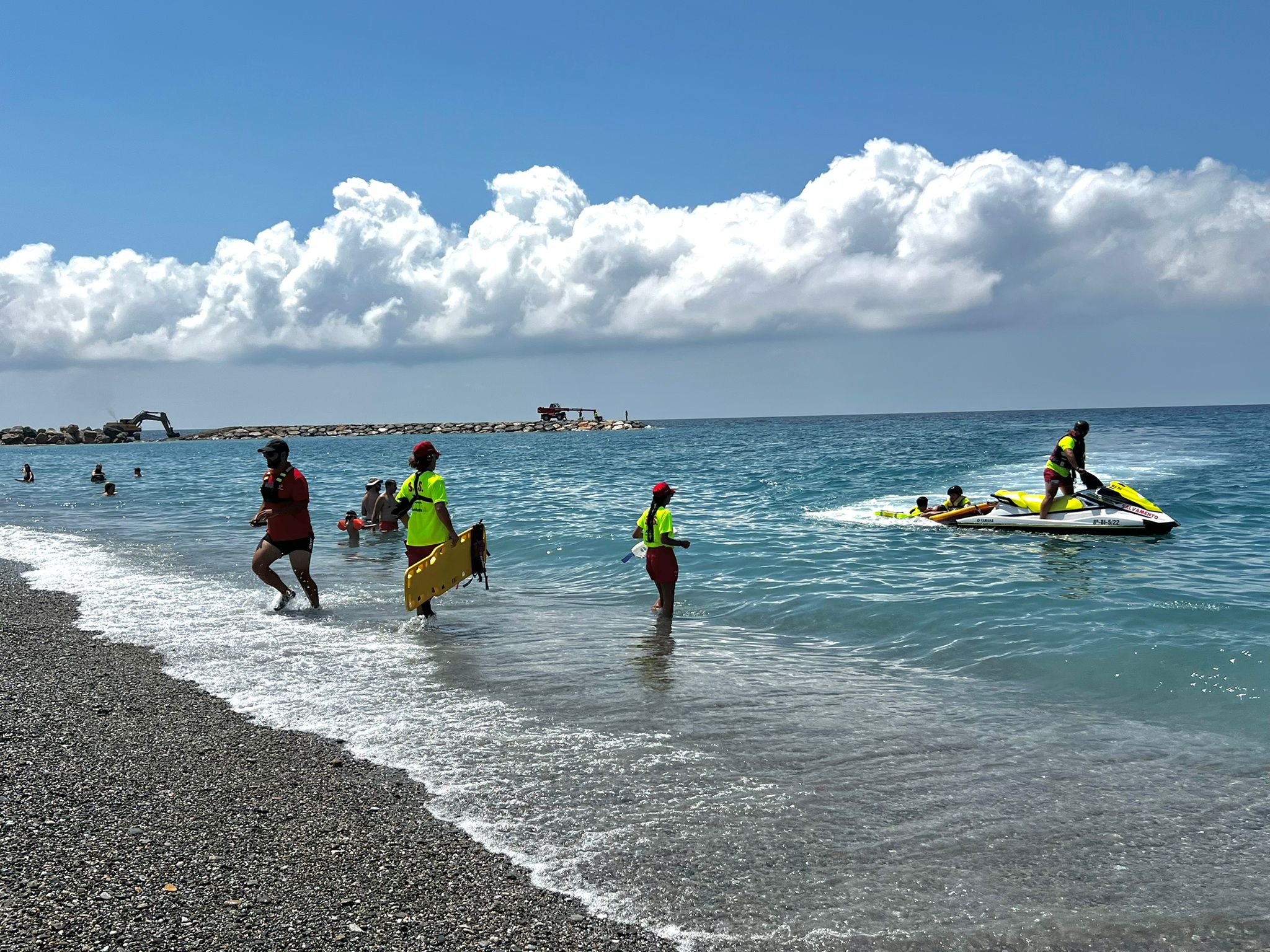 Dentro del &#039;accidente imprudente&#039; en Playa Granada