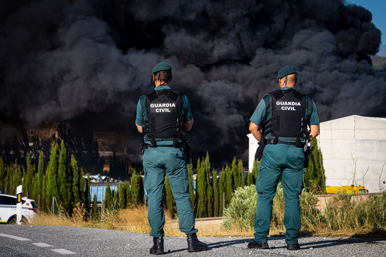 El incendio de Padul, desde dentro