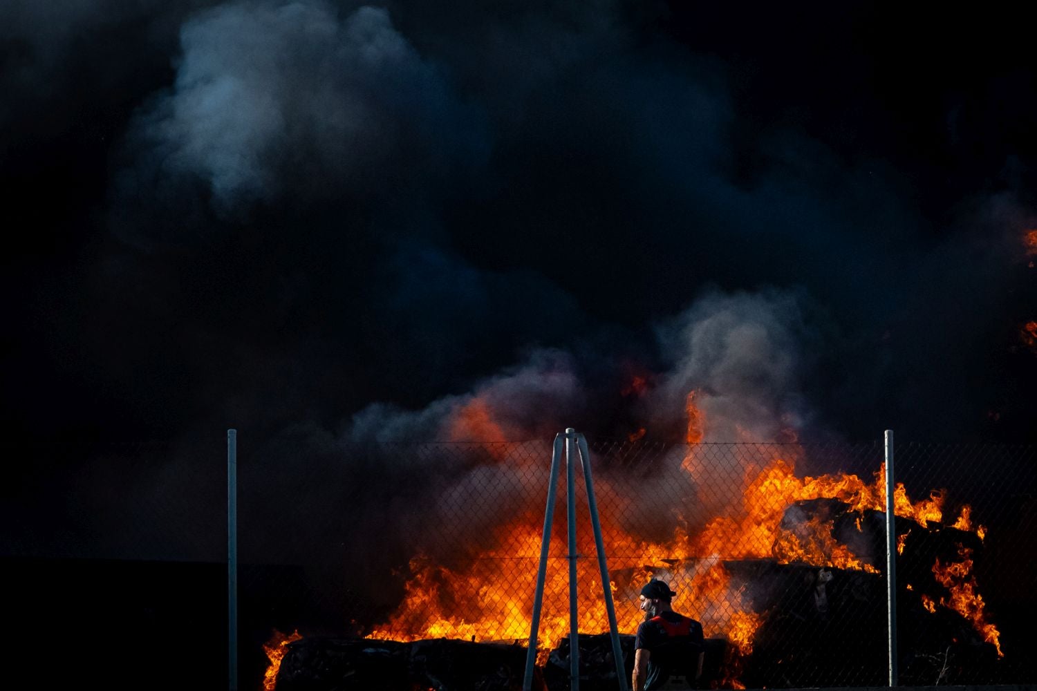 El incendio de Padul, desde dentro