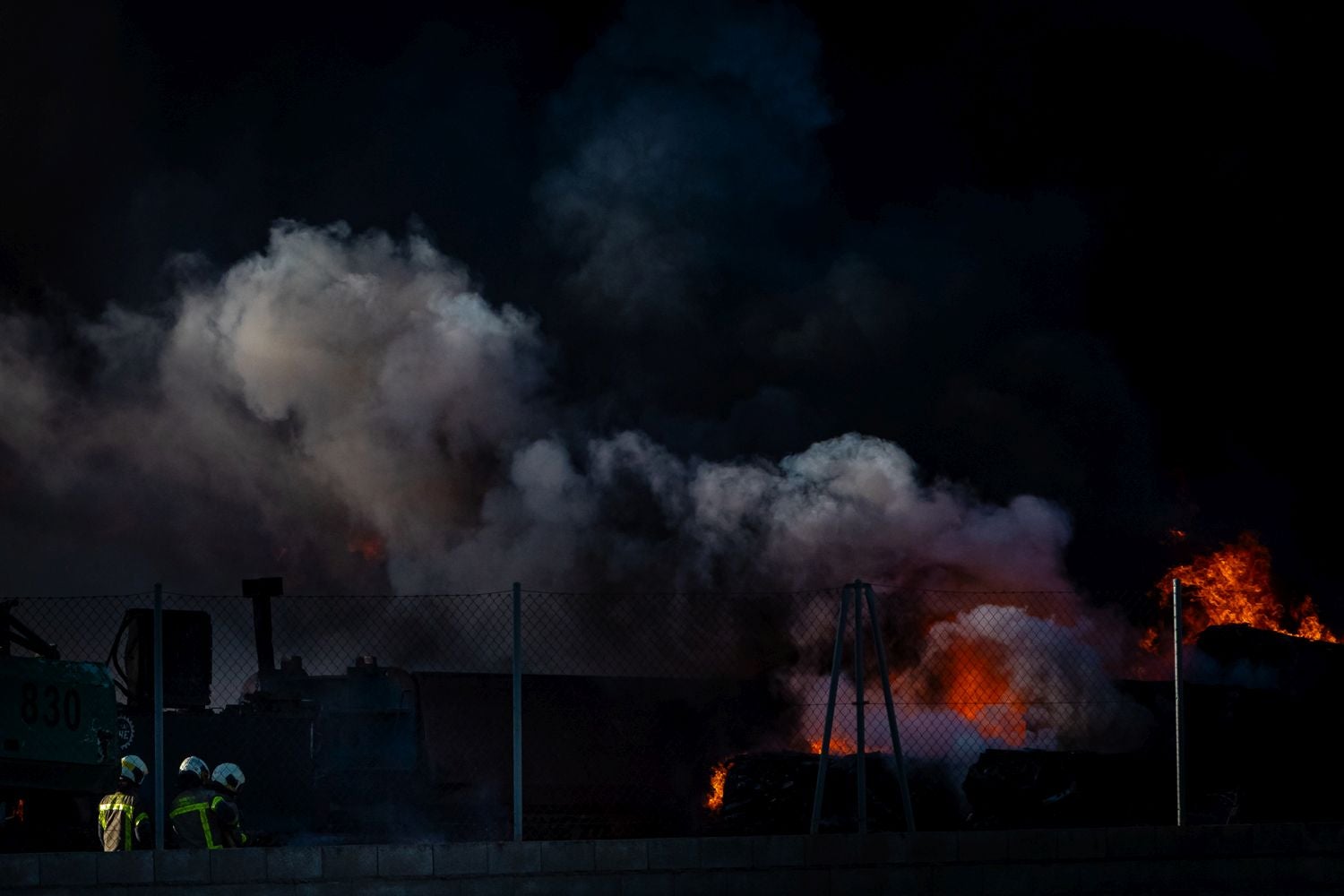 El incendio de Padul, desde dentro