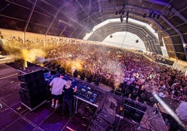Imagen de archivo de una de las actuaciones del festival Dreambeach.