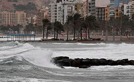 Almería entra en alerta amarilla este sábado por fuertes rachas de viento