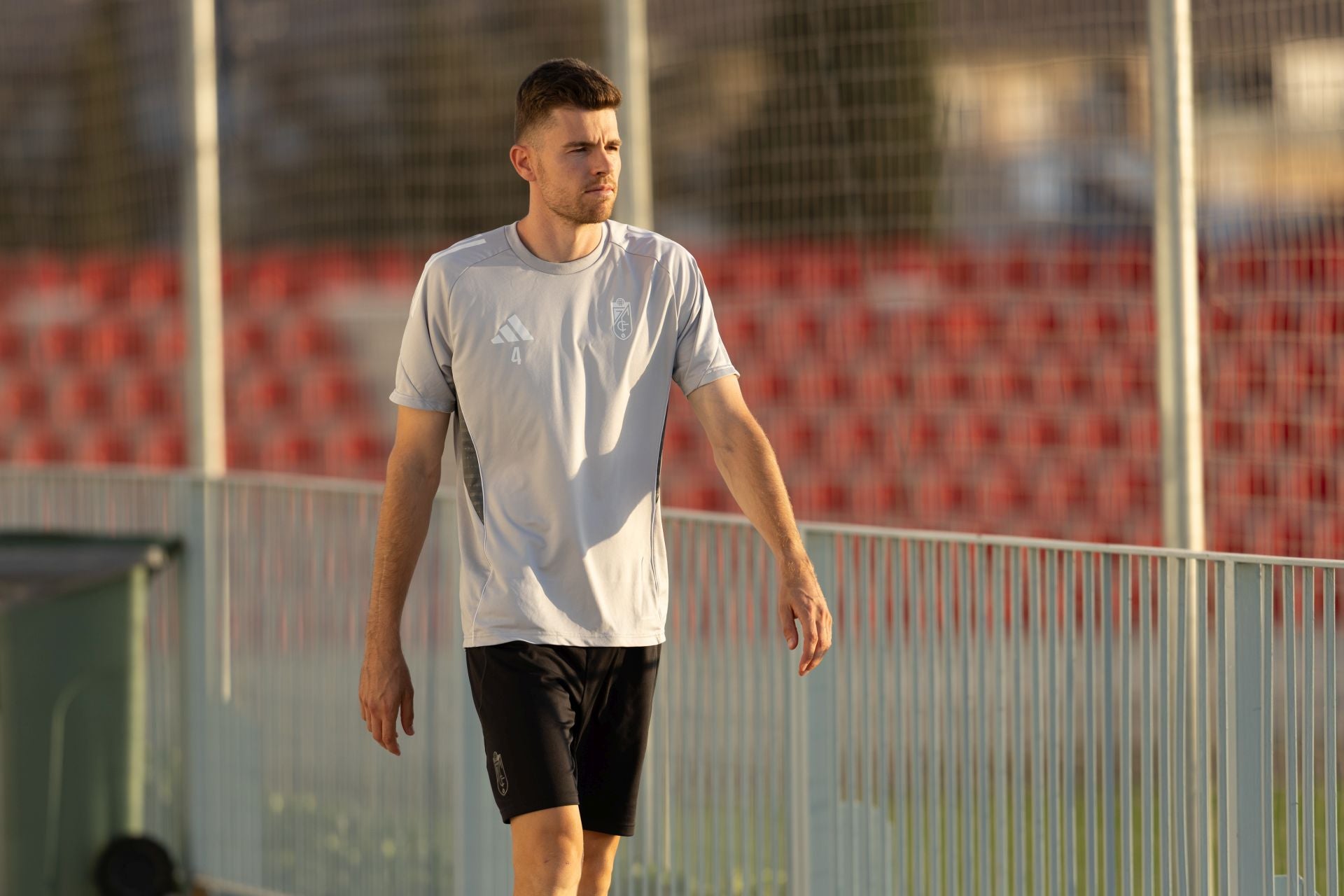 El primer entrenamiento de la pretemporada del Granada, en imágenes