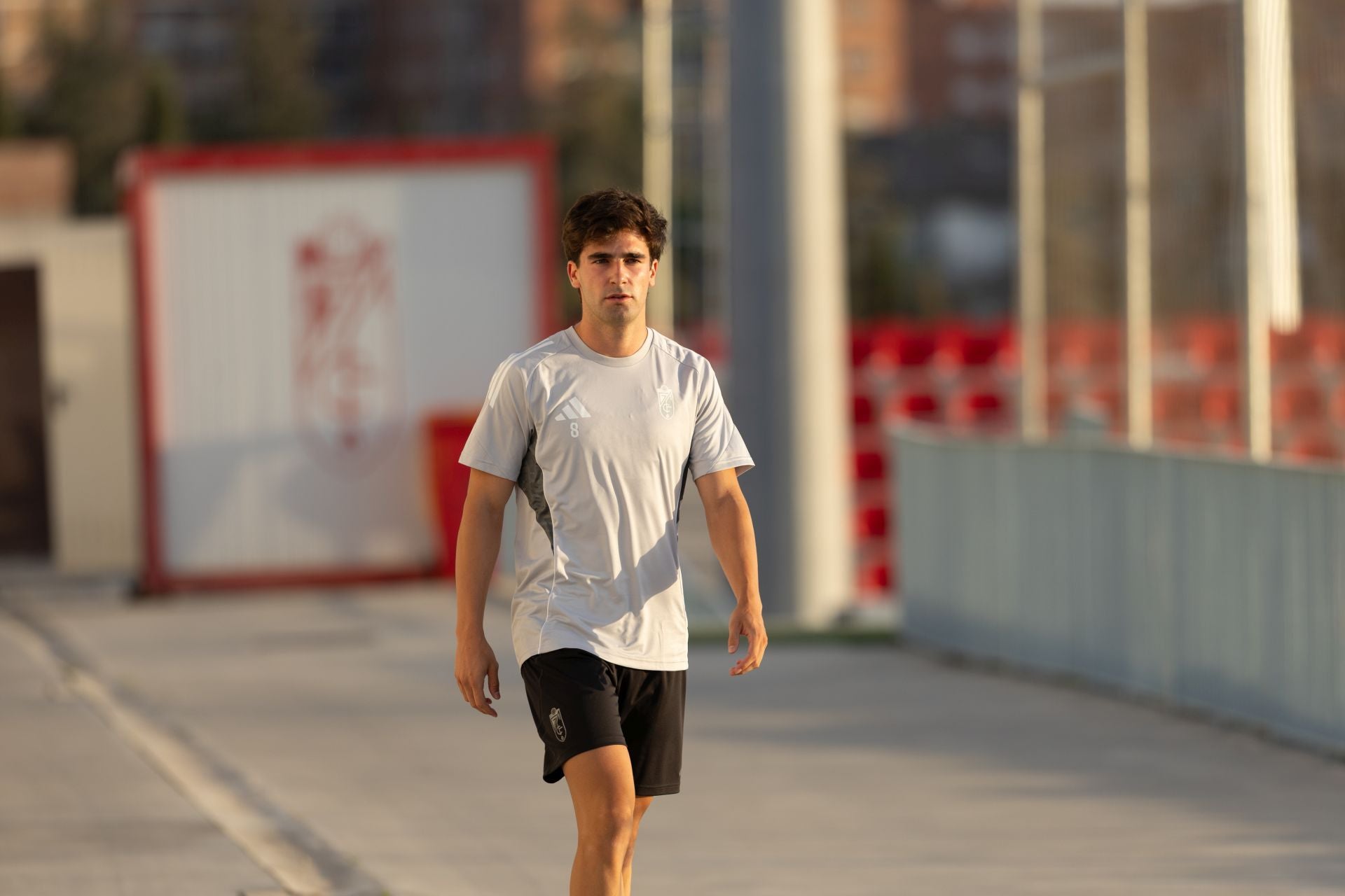 El primer entrenamiento de la pretemporada del Granada, en imágenes