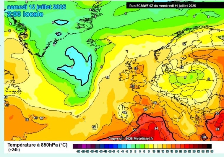 Tiempo en Granada: «La próxima noche será posiblemente la más fresca de todo el verano»