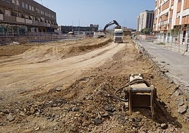 Así luce la avenida del Mediterráneo sin parte de su puente