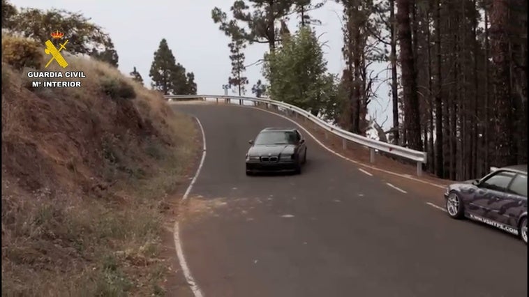 Derrapes en las carreteras de Gran Canaria