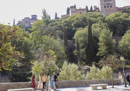 Granada medirá con sensores el volumen de visitantes en Albaicín y Centro