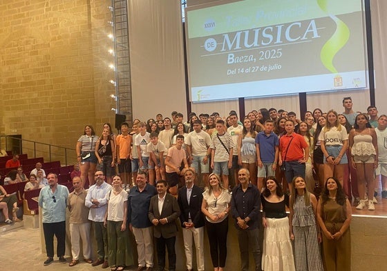 Inauguración del Taller Provincial de Música.