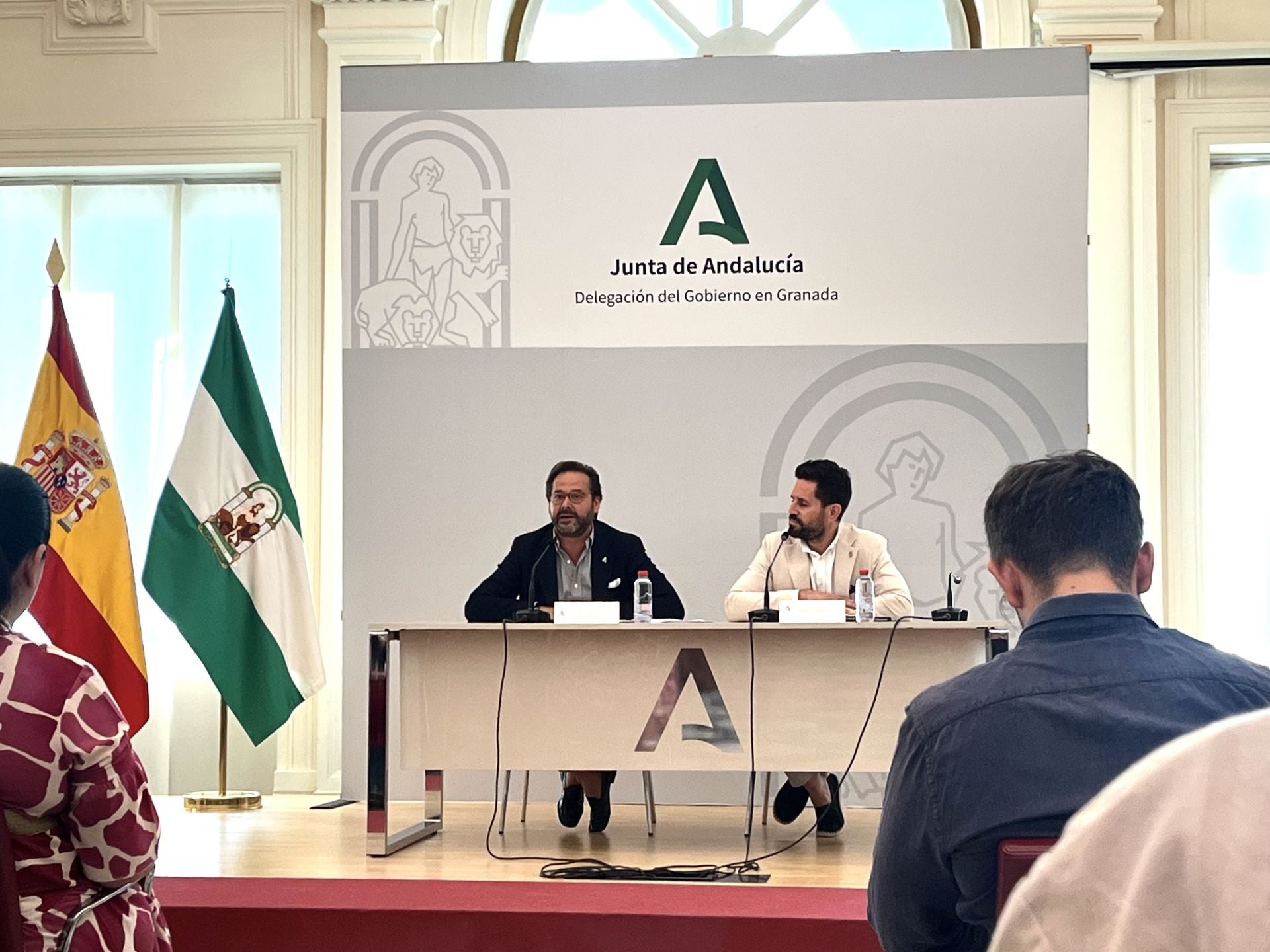 Antonio Granados (izquierda) y David Rodríguez (derecha)