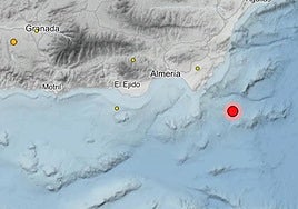 Un terremoto de 5,5 en el Mediterráneo.