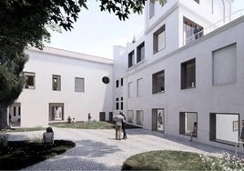 Imagen del proyecto de recuperación de Casa Ágreda de BOV Studio.