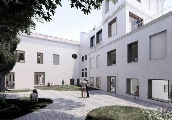 Imagen del proyecto de recuperación de Casa Ágreda de BOV Studio.