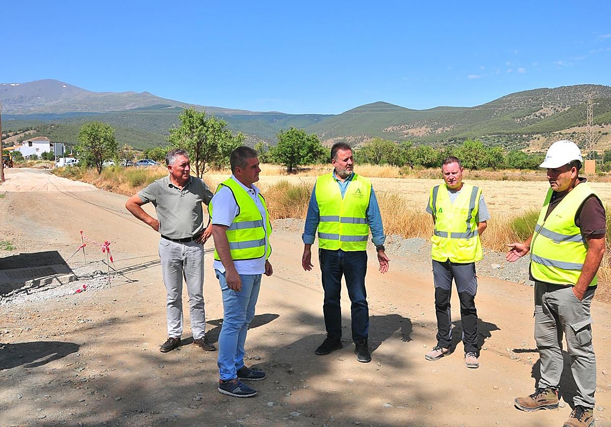 La Junta inicia las obras de mejora de la Cañada Real de Los Vinateros en Jérez del Marquesado