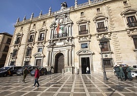 La Real Chancillería, sede de las salas de lo Penal de la Audiencia de Granada.