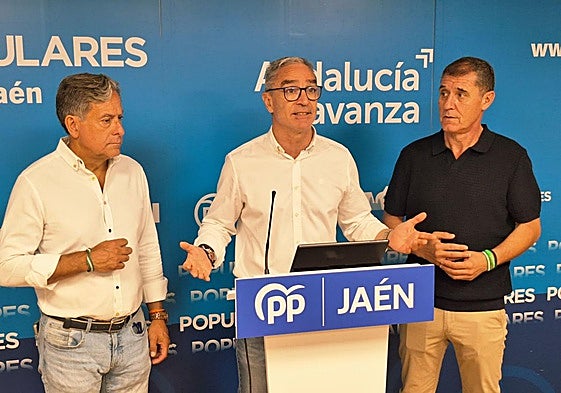 Antonio Losa, Luis Mariano Camacho y Nicolás Grimaldos.