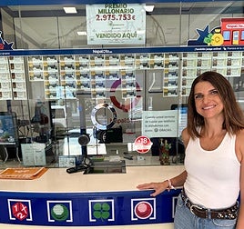 Foto de la Administración en la que se vendió el número.