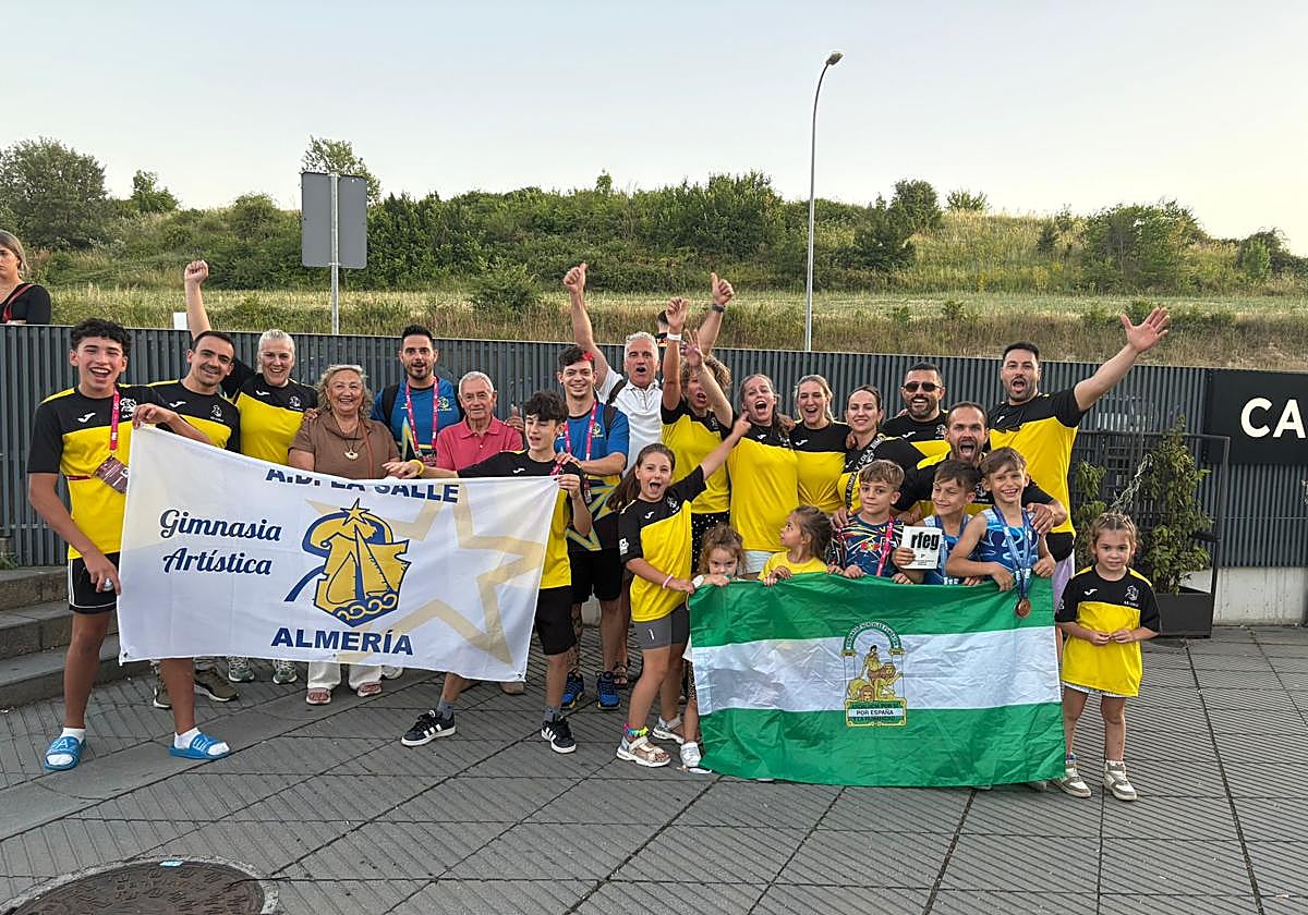 El Club A.D. La Salle arrasa en el Campeonato de España de Gimnasia Artística