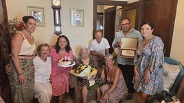 María Martín Villasclaras, la vecina centenaria de Almuñécar