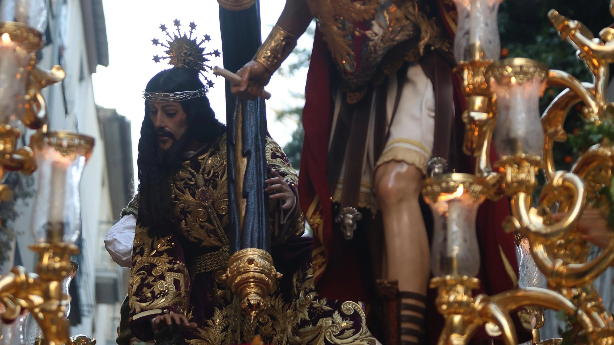 El Señor de las Tres Caídas el pasado Miércoles Santo en Granada