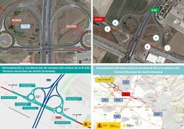 Paso crucial para la gran obra del enlace N-432 con A-92 que incluirá dos glorietas.