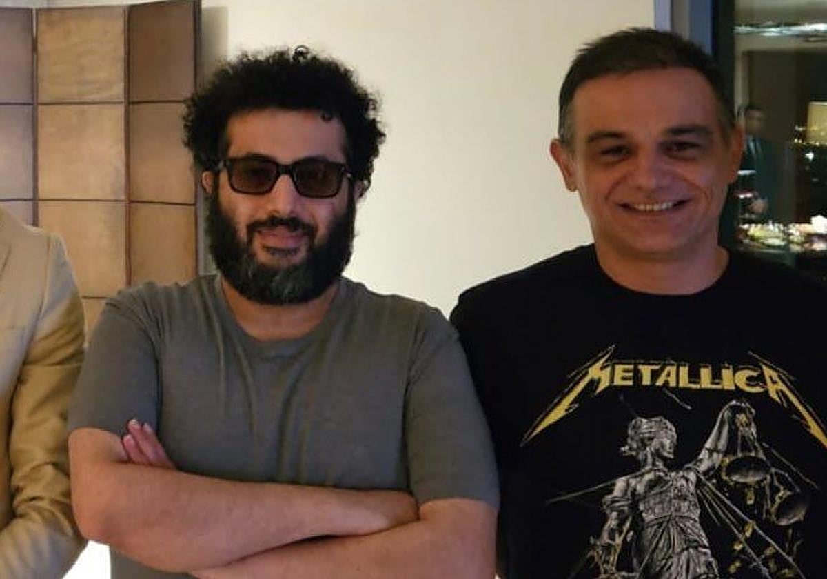 Joao Gonçalves junto a Turki