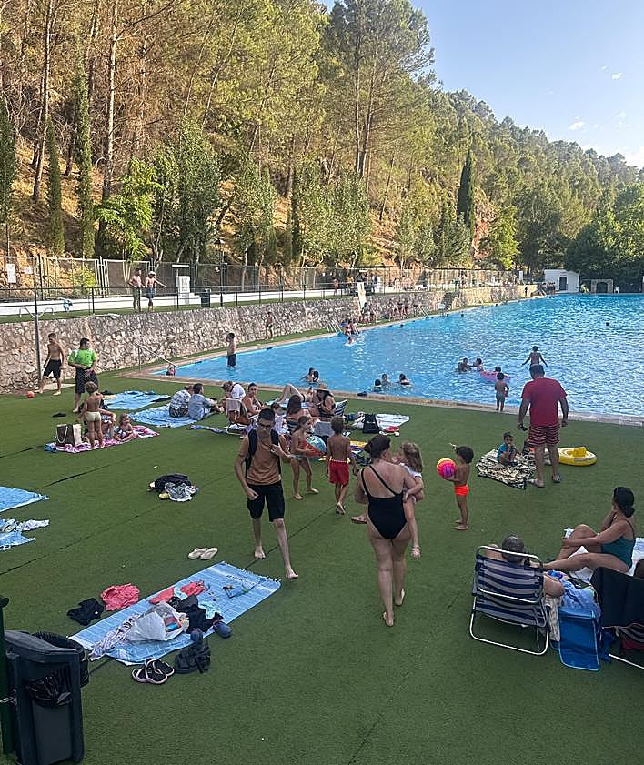 Imagen secundaria 2 - Orcera vuelve a ser un refugio veraniego para menores ucranianos