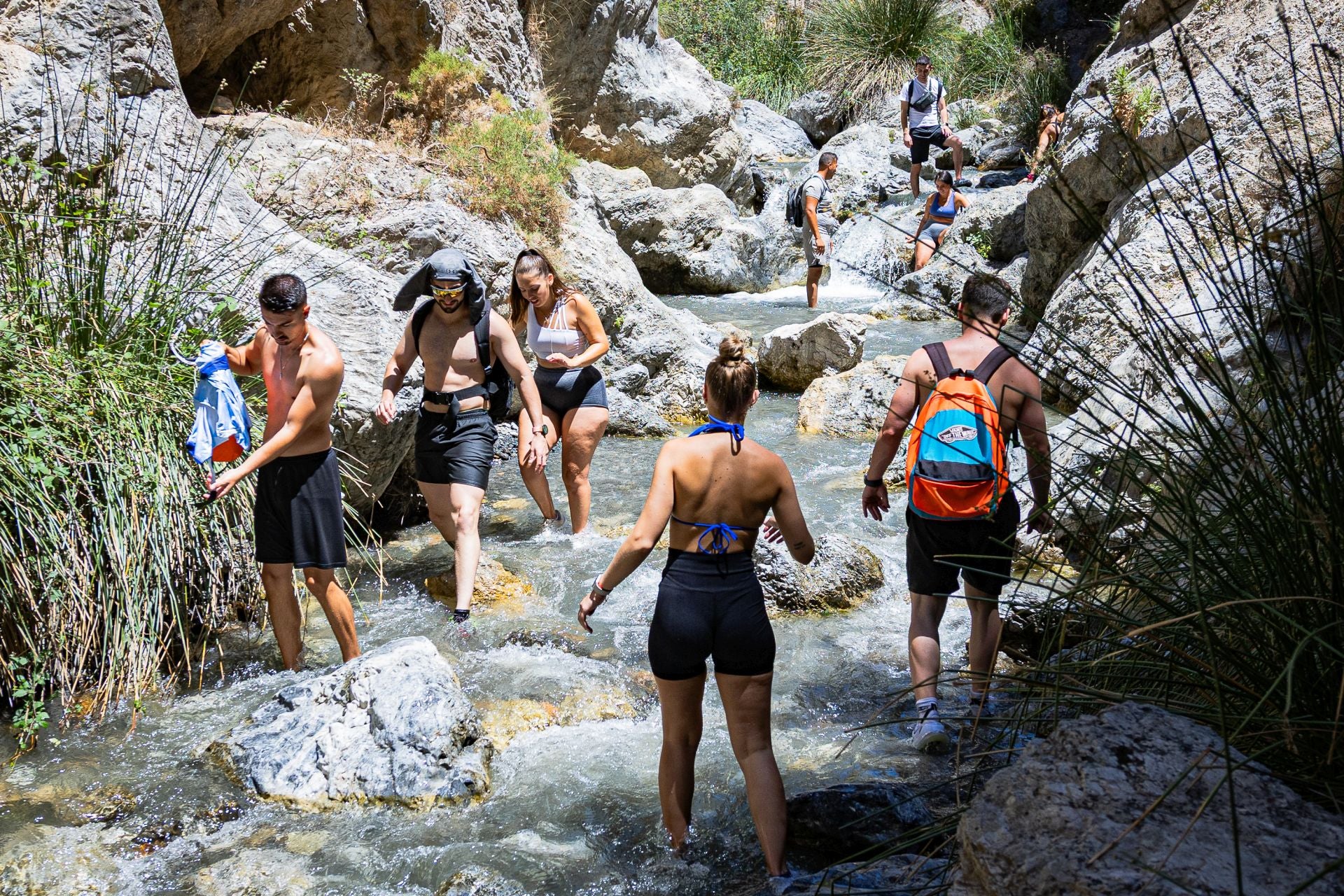 Las imágenes del &#039;atascazo&#039; en la Ruta de los Bolos