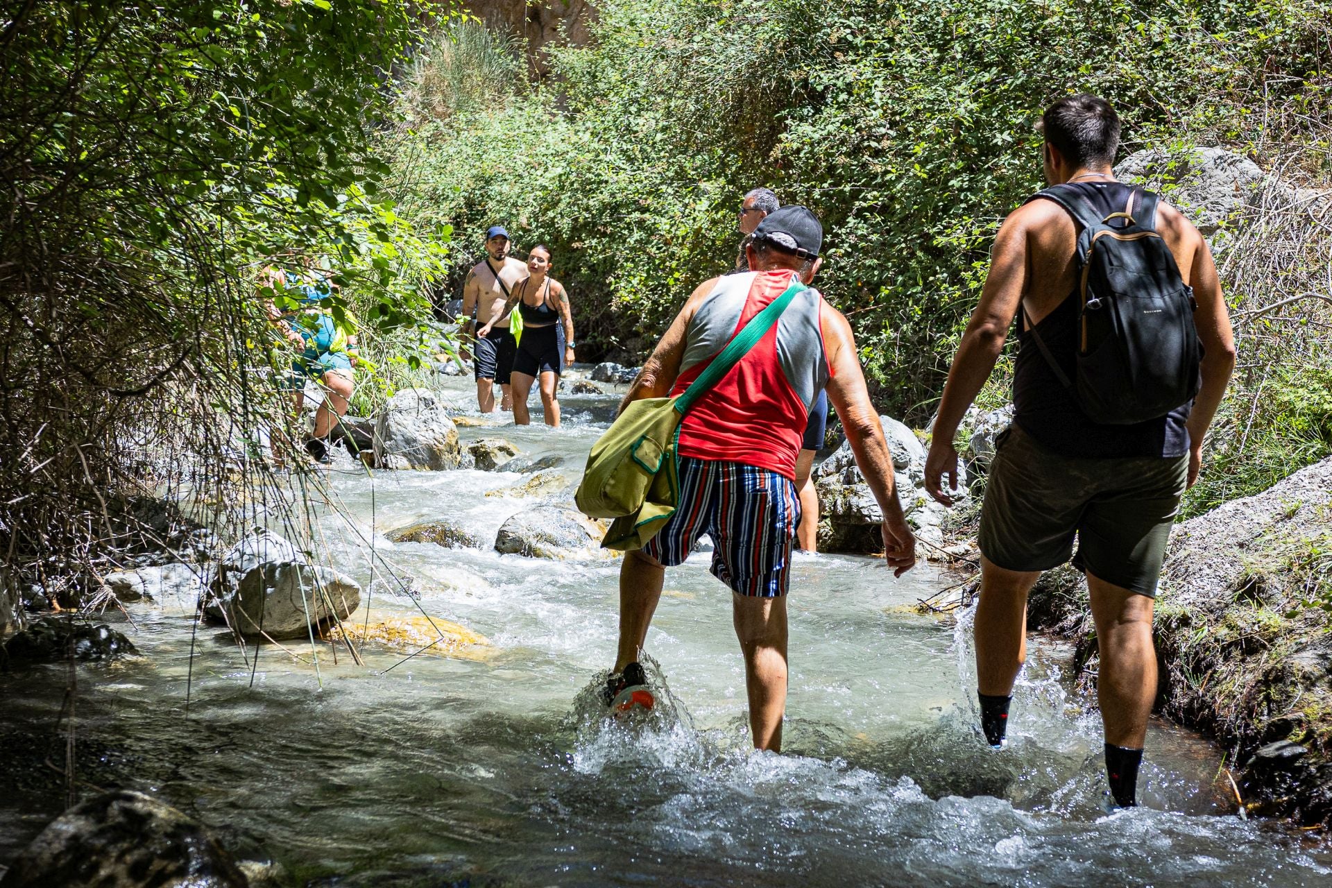 Las imágenes del &#039;atascazo&#039; en la Ruta de los Bolos