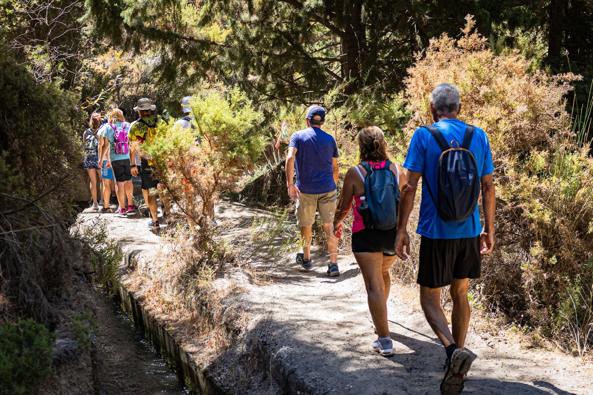 Las imágenes del &#039;atascazo&#039; en la Ruta de los Bolos
