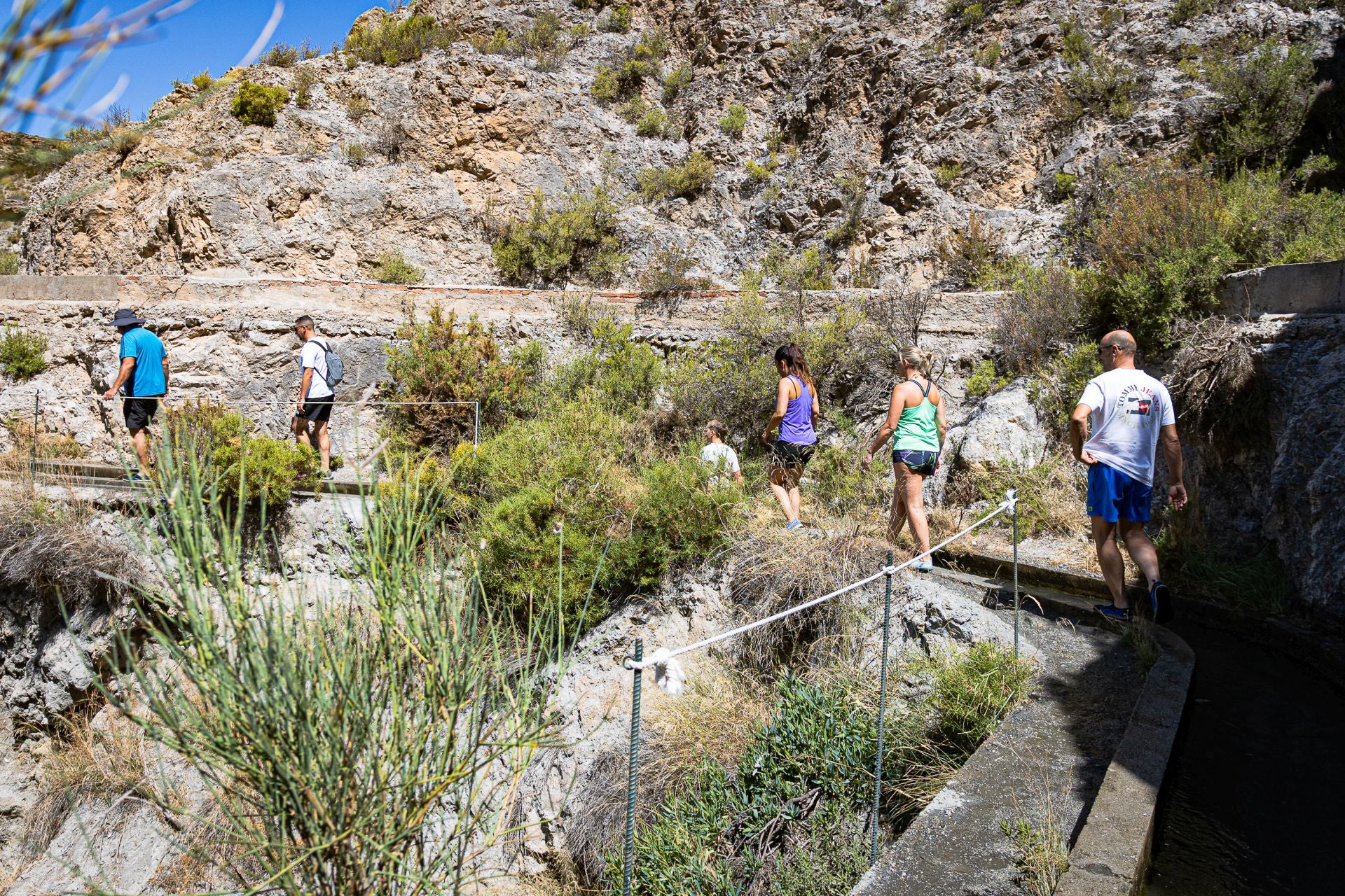Las imágenes del &#039;atascazo&#039; en la Ruta de los Bolos