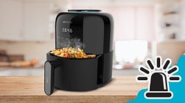 Ordenan la retirada del mercado de una freidora muy vendida por riesgo de descarga eléctrica.