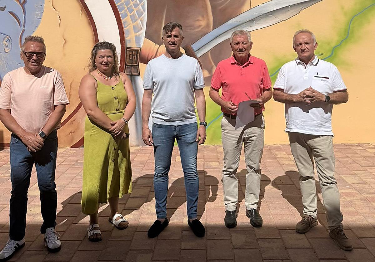 Visita realizada a Santo Tomé.