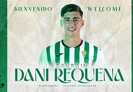 Dani Requena, de Cenes, ficha por el Córdoba