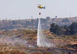 Las espectaculares imágenes del incendio declarado en Jun