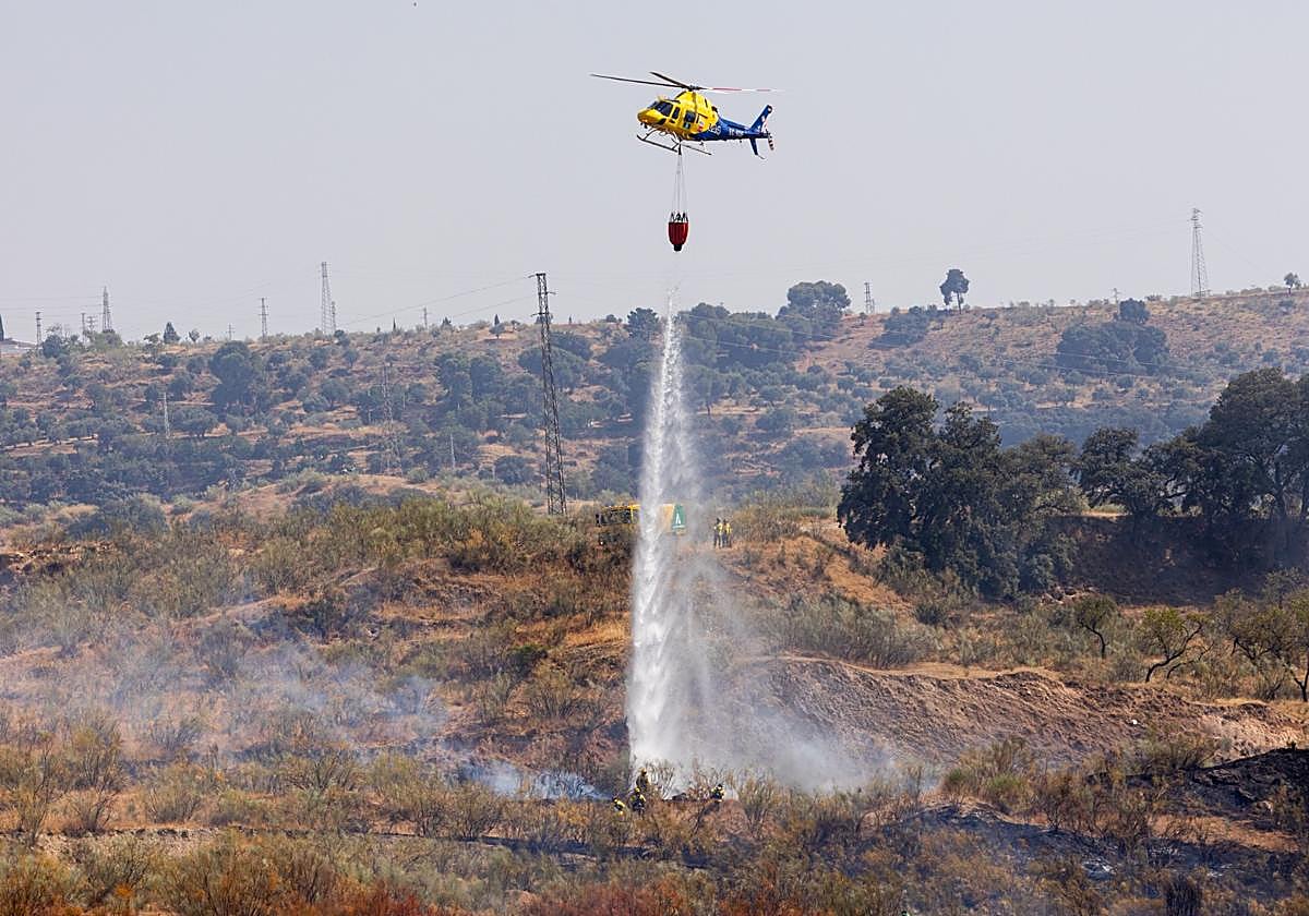 Las espectaculares imágenes del incendio declarado en Jun