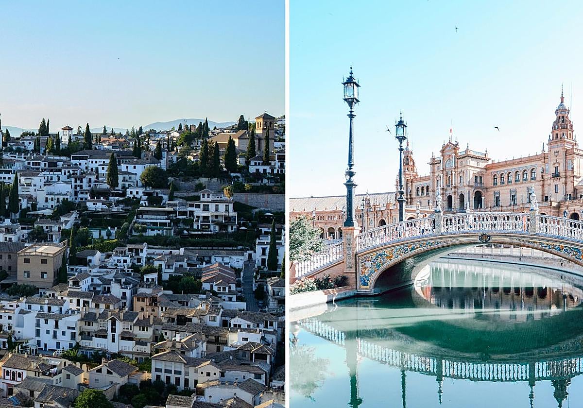 Granada y Sevilla.