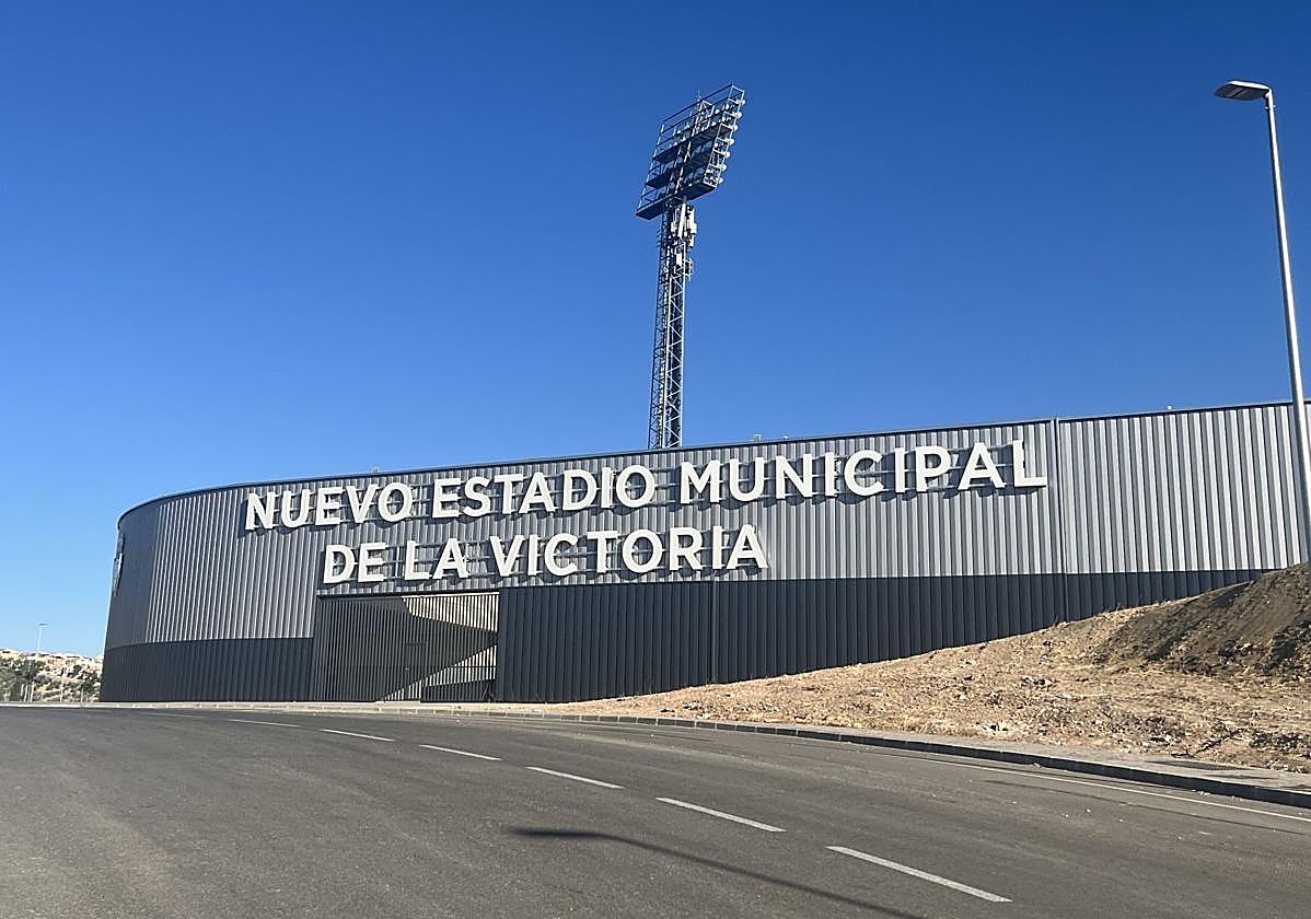 Vista del estadio de La Victoria.
