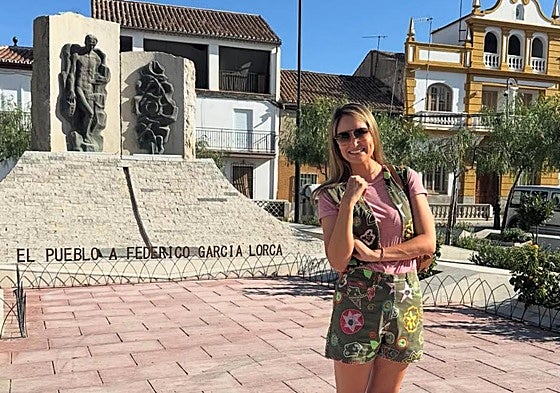 Alba Carrillo en Fuente Vaqueros.