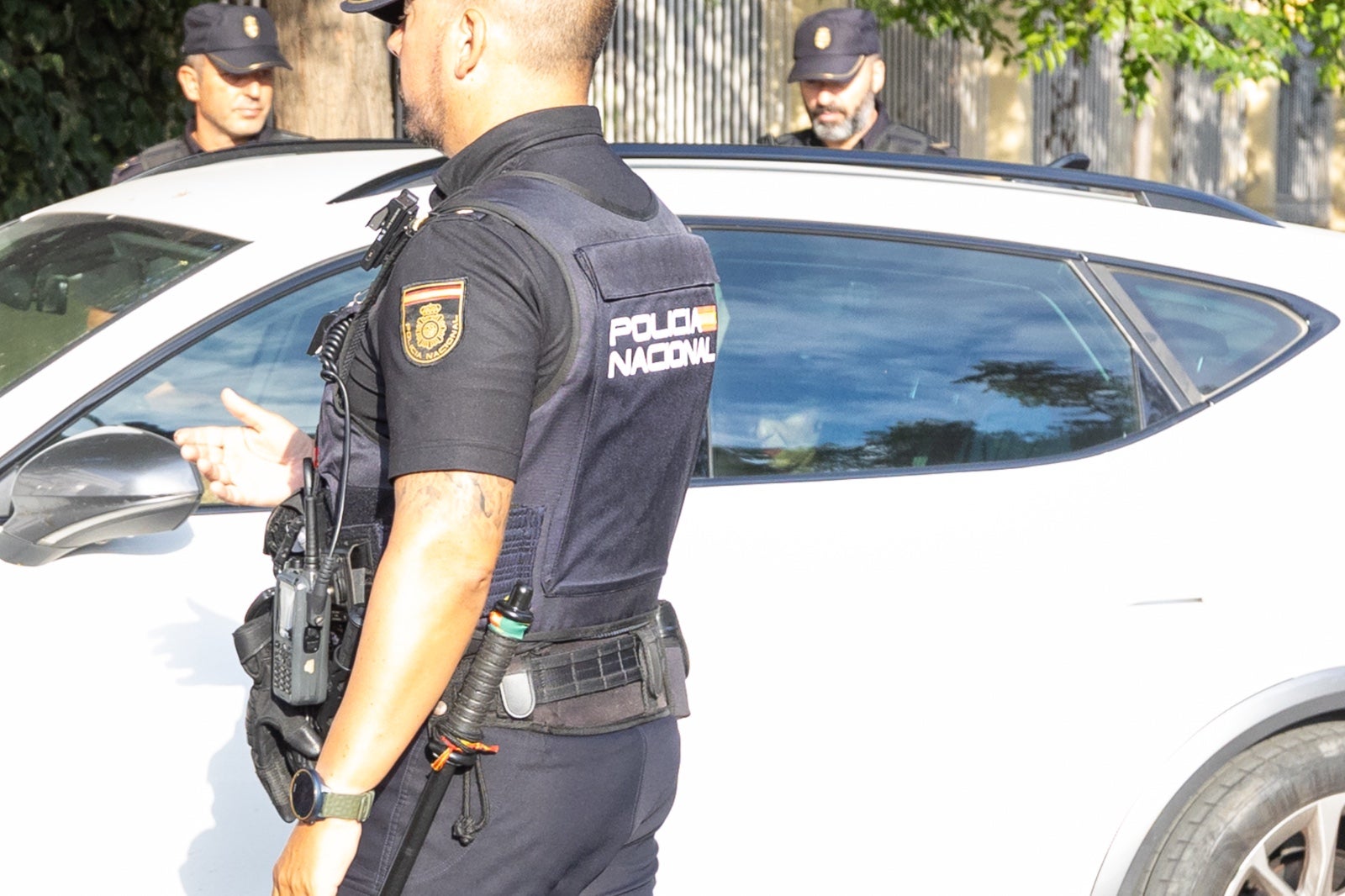 Las imágenes de Juana Rivas y Arcuri en los juzgados de La Caleta