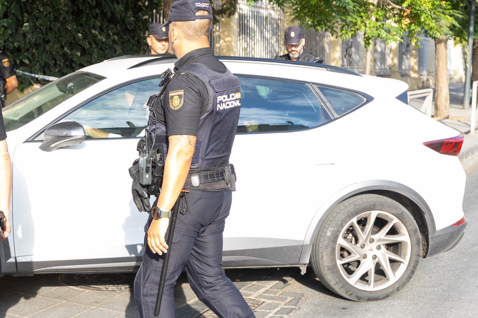 Las imágenes de Juana Rivas y Arcuri en los juzgados de La Caleta